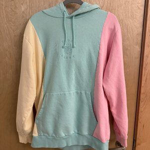 Teddy Fresh Ice Cream Color Block Hoodie - XL